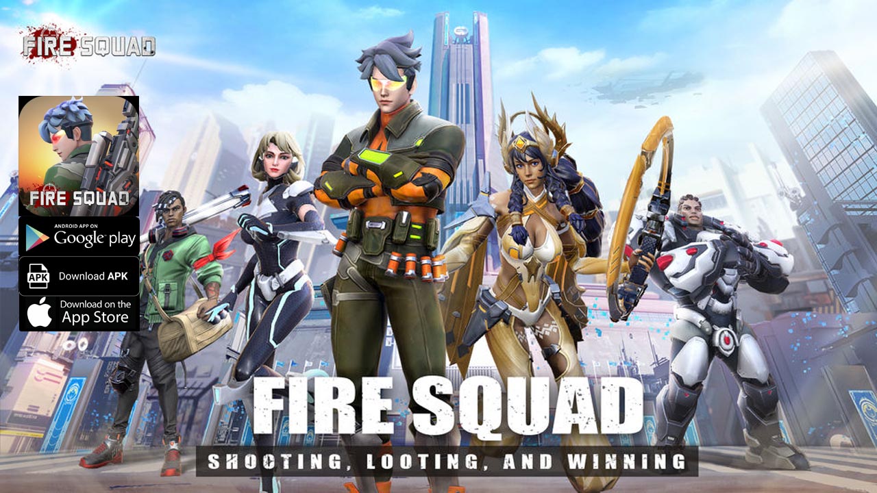 Fire Squad Gameplay Android APK Download | Fire Squad Mobile FPS Game | Fire Squad 