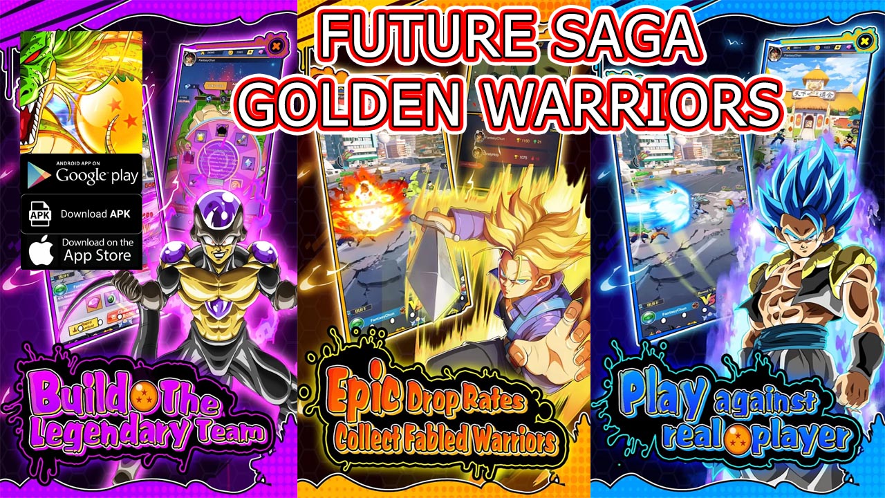 Future Saga Golden Warriors Gameplay Android APK Download | Future Saga Golden Warriors Mobile Dragon Ball RPG Game | Future Saga Golden Warriors 