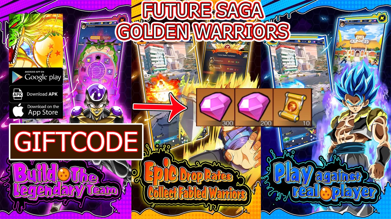 Future Saga Golden Warriors & 3 Giftcodes | All Redeem Codes Future Saga Golden Warriors - How to Redeem Code | Future Saga Golden Warriors 