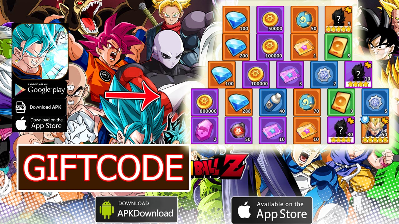 God of Saiyan & 4 Giftcodes Gameplay Android iOS APK Download | All Redeem Codes God of Saiyan - How to Redeem Code | God of Saiyan 