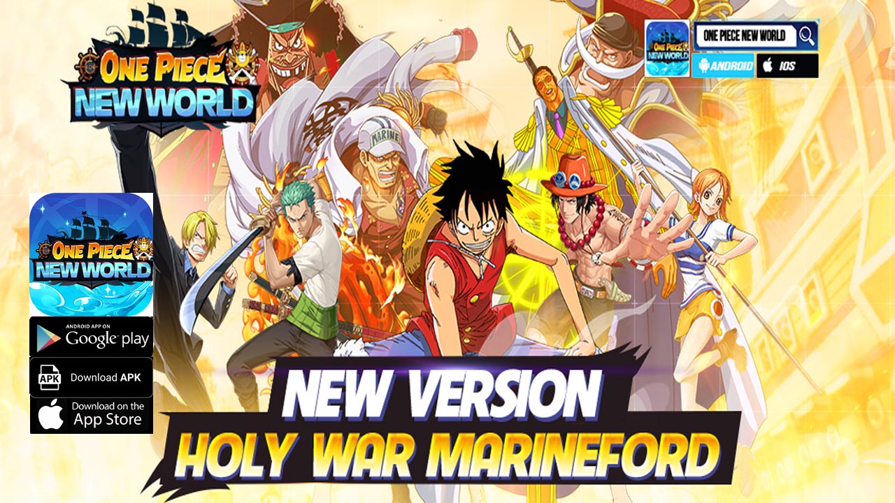 Great War New World Gameplay Android iOS APK Coming Soon | Great War New World Mobile One Piece RPG Game | Great War New World 