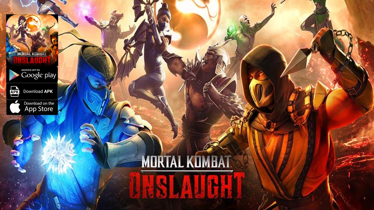 Mortal Kombat: Onslaught Gameplay Android iOS APK Download | Mortal Kombat Onslaught Mobile RPG Game | Mortal Kombat - Onslaught 