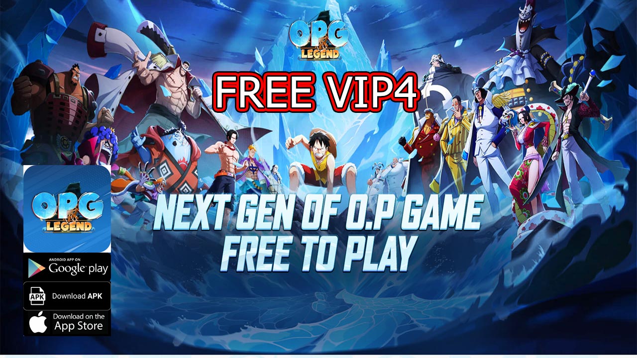 OPG Legend M Gameplay Free VIP 4 Android iOS APK Download | OPG Legend M Mobile One Piece RPG Game | OPG Legend M 