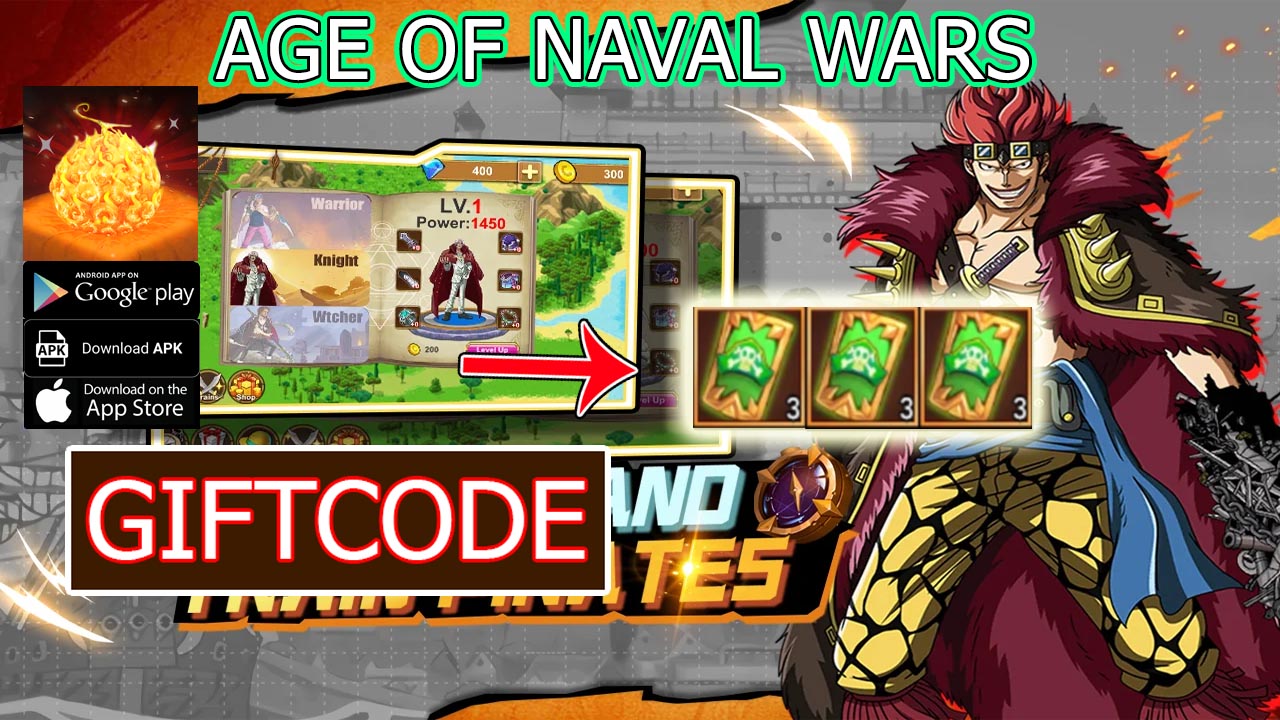 Age of Naval Wars & 3 Giftcodes Gameplay Android APK Download | All Redeem Codes Age of Naval Wars - How to Redeem Code | Age of Naval Wars 