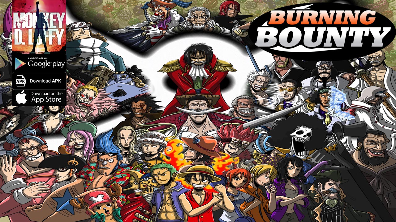Burning Bounty Gameplay Android APK Download | Burning Bounty Mobile One Piece RPG Game | Burning Bounty by Pirate Hat Studio 
