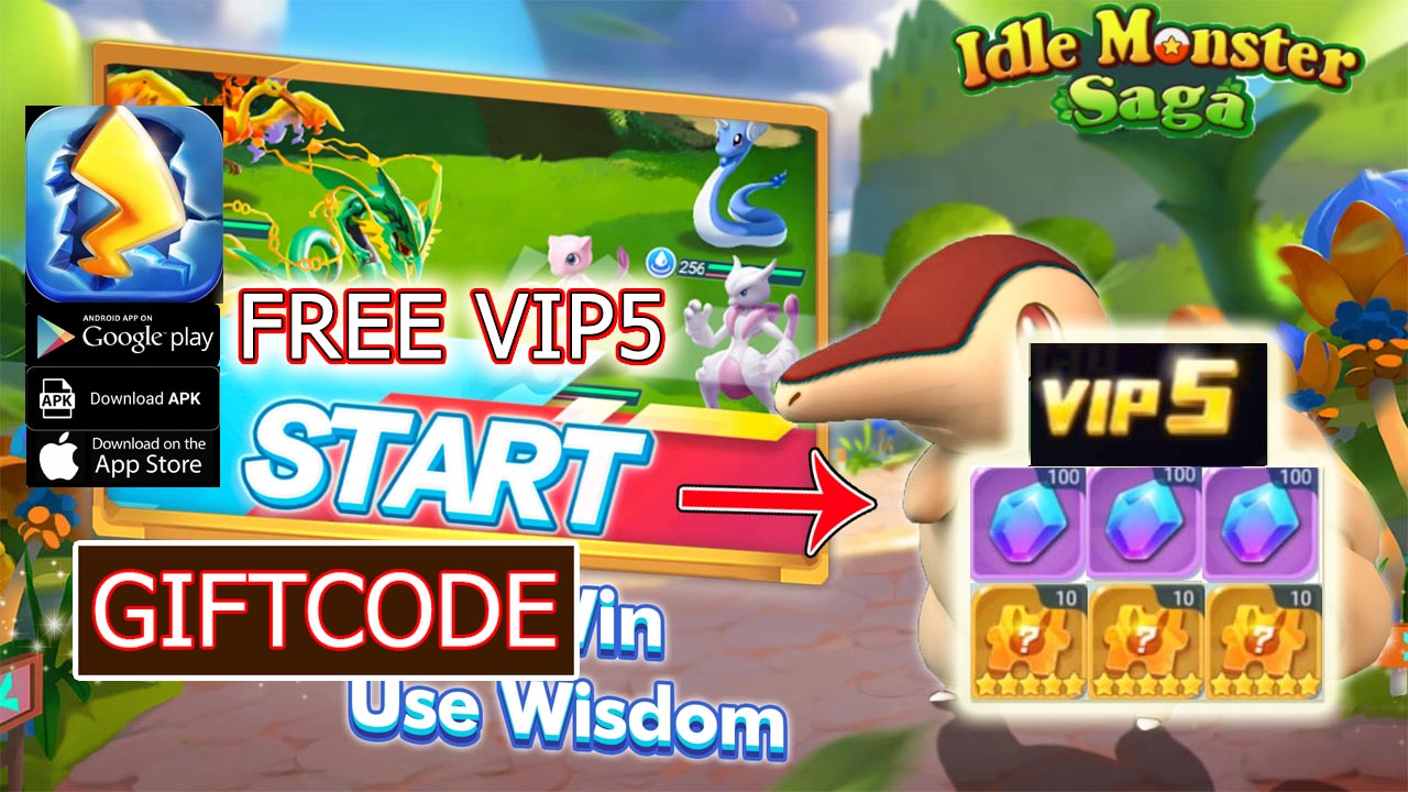 Idle Supermon Saga & 2 Giftcodes Gameplay Free VIP 5 Android APK Download | All Redeem Codes Idle Supermon Saga Adventure - How to Redeem Code | Idle Supermon Saga 