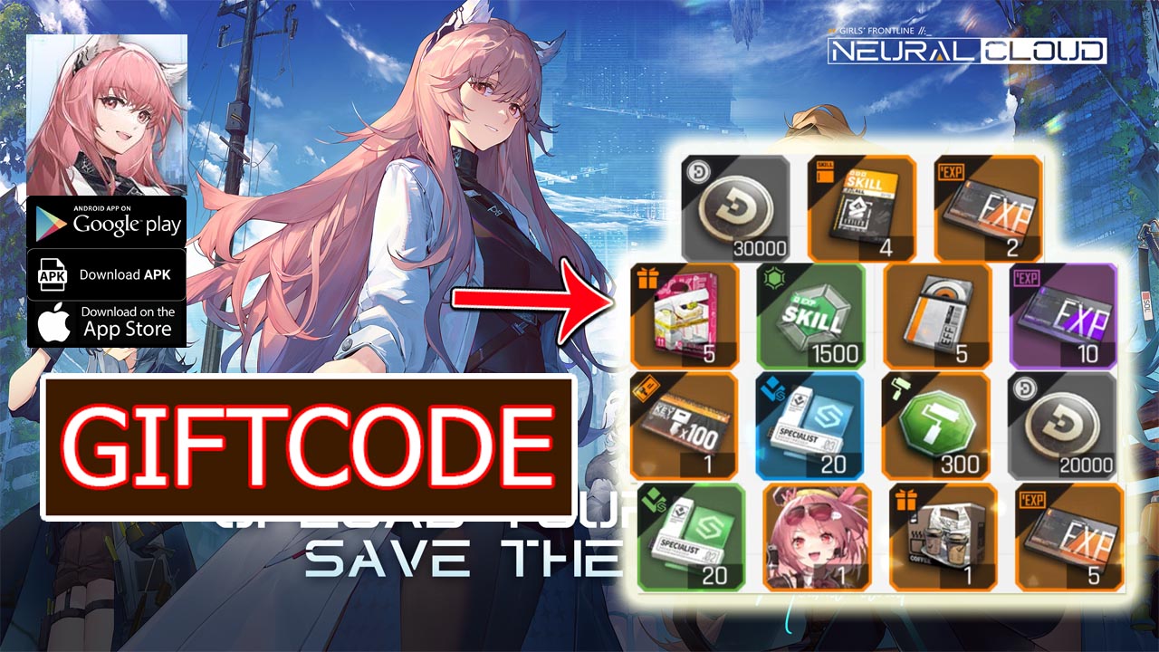 Neural Cloud & 2 Giftcodes | All Redeem Codes Neural Cloud - How to Redeem Code | Girls' Frontline Neural Cloud by Darkwinter Software Co., Ltd. 