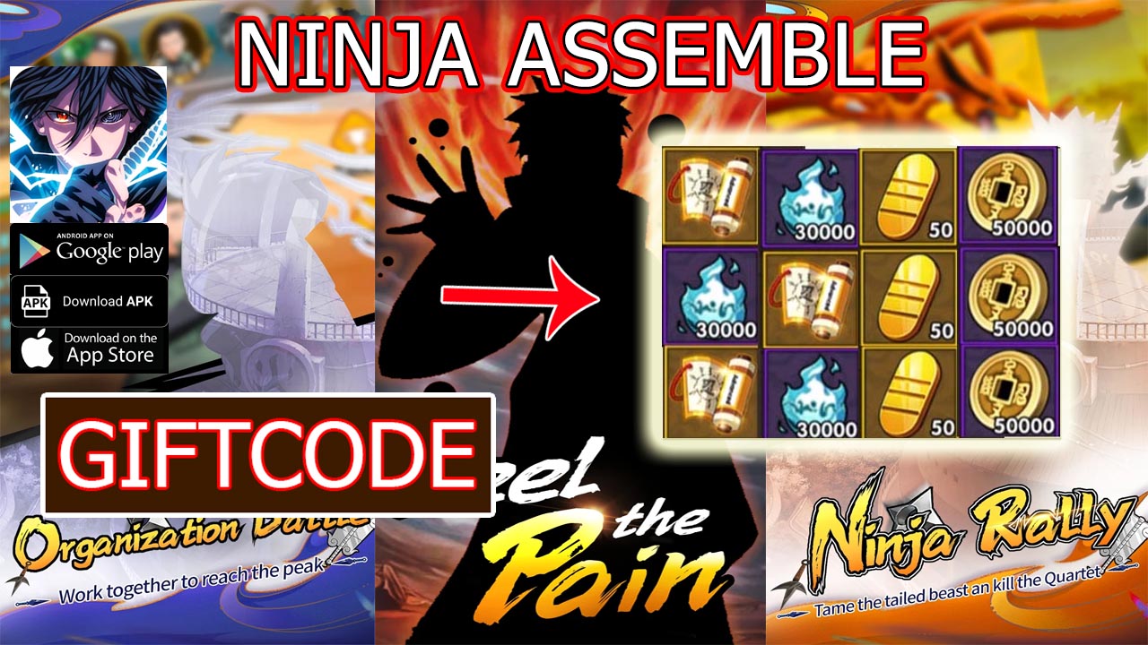 Ninja Assemble & 3 Giftcodes | All Redeem Codes Ninja Assemble Mobile - How to Redeem Code | Ninja Assemble by PEIQI 