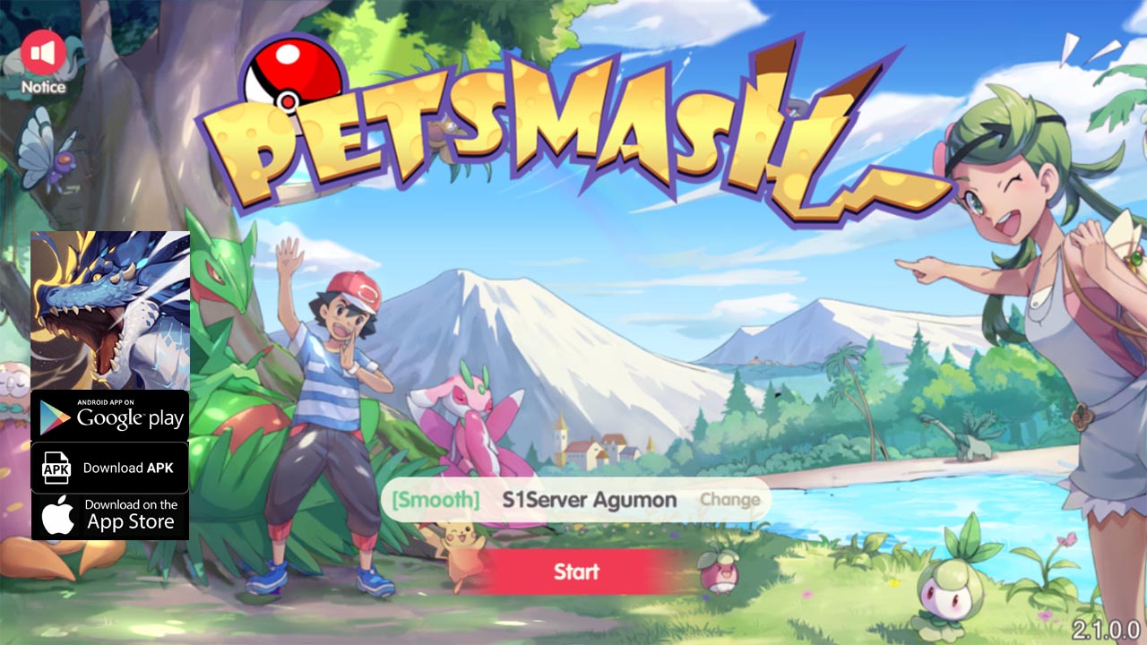 Pet Smash Gameplay Android APK Download | Pet Smash Mobile Pokemon RPG Game | Pet Smash by NineBot 