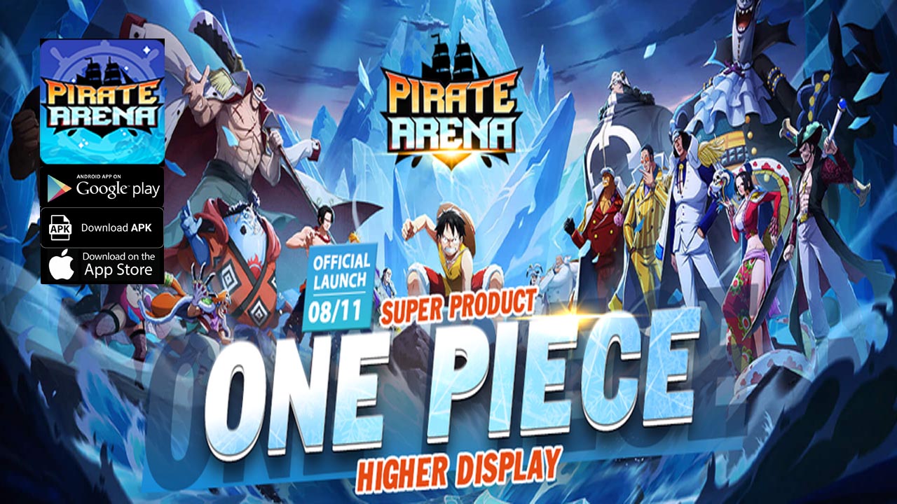 Pirate Arena Mobile Gameplay Free VIP 9 Android iOS APK Download | Pirate Arena Mobile One Piece RPG Game | Pirate Arena Mobile Official Release 08 November