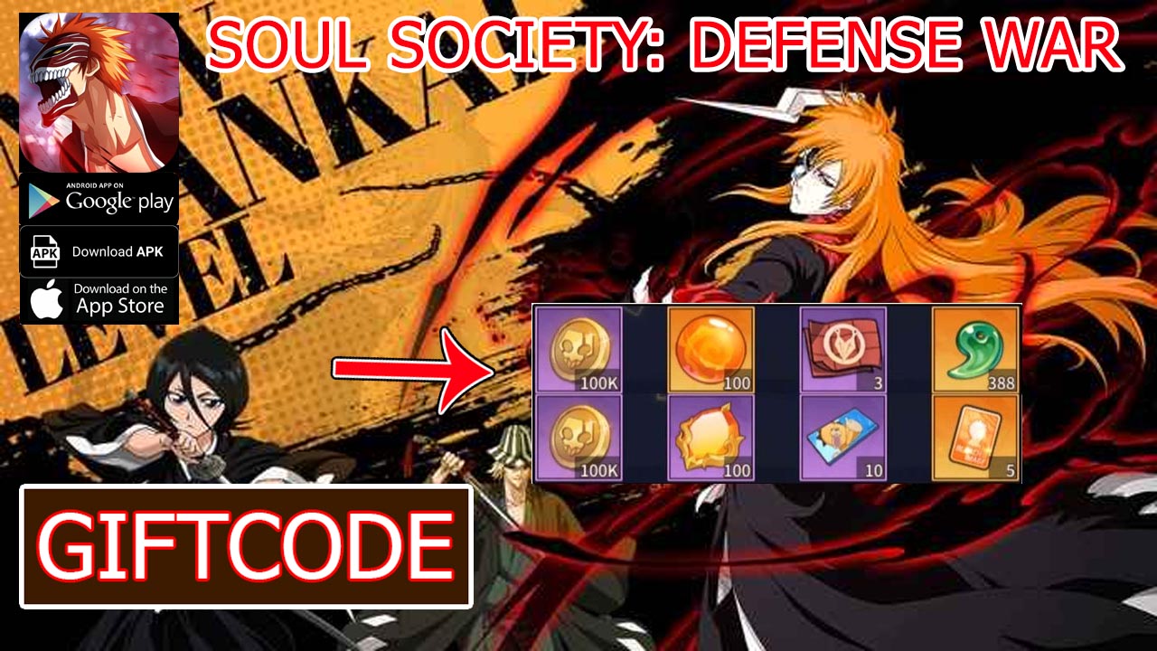 Soul Society: Defense War & 2 Giftcodes | All Redeem Codes Soul Society: Defense War - How to Redeem Code | Soul Society: Defense War by REFORESTATION LIMITEDfef 