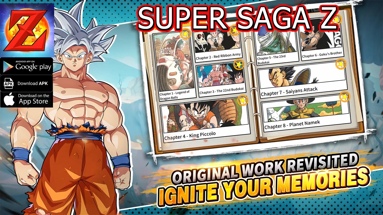Super Saga Z Gameplay Android APK Download | Super Saga Z Mobile Dragon Ball RPG Game | Super Saga Z 