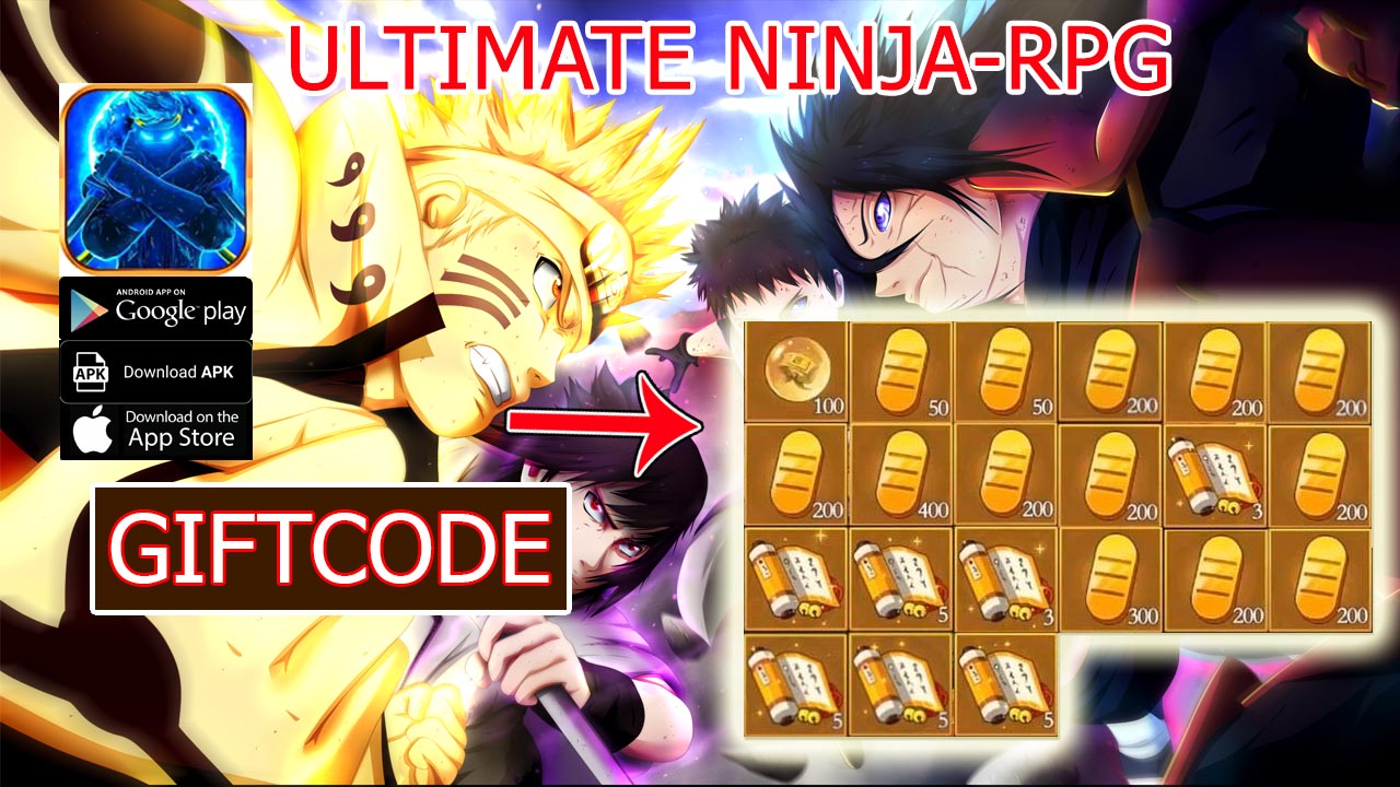 Ultimate Ninja-RPG & 14 Giftcodes | All Redeem Codes Ultimate Ninja RPG - How to Redeem Code | Ultimate Ninja RPG by Fei Yi 