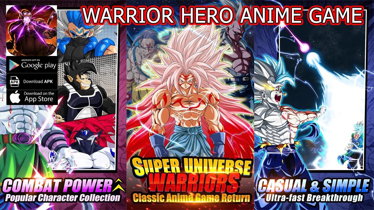 Warrior: Hero Anime Game Gameplay Android Download | Warrior: Hero Anime Game Mobile Dragon Ball RPG Game | Warrior - Hero Anime Game by RAMON VIDAL VALENZUELA 