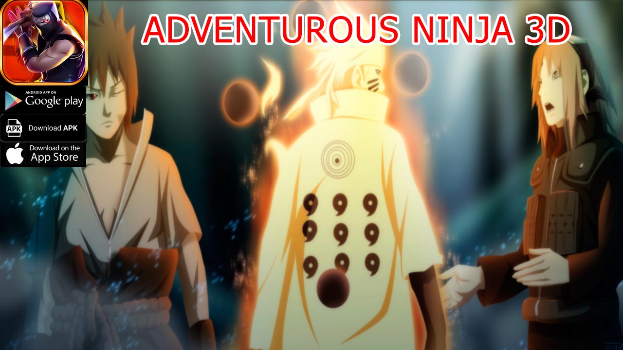 Adventurous Ninja 3D Gameplay Android APK Download | Adventurous Ninja 3D Mobile Naruto RPG Game | Adventurous Ninja 3D by GQ Gaming 