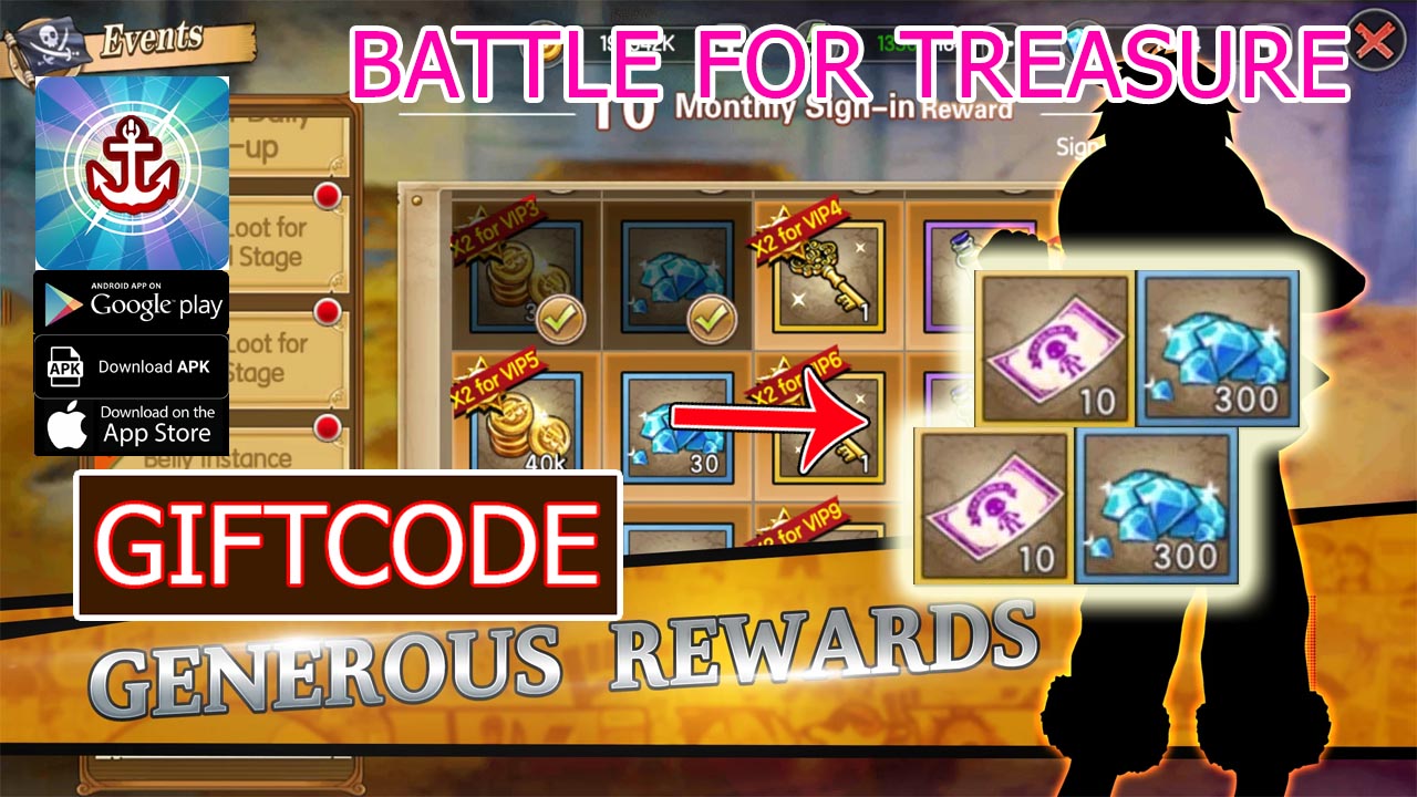 Battle for Treasure & 5 Giftcodes Gameplay Android APK Download | All Redeem Codes Battle for Treasure - How to Redeem Code | Battle for Treasure by Anissa Sleeman 