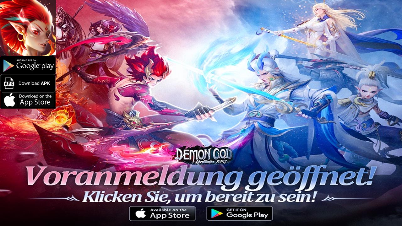Demon God: Vertikales RPG Gameplay Android iOS Coming Soon | Demon God Vertikales RPG Mobile Game Upcoming | Demon God Vertikales RPG by Dreamstar Network Limited 