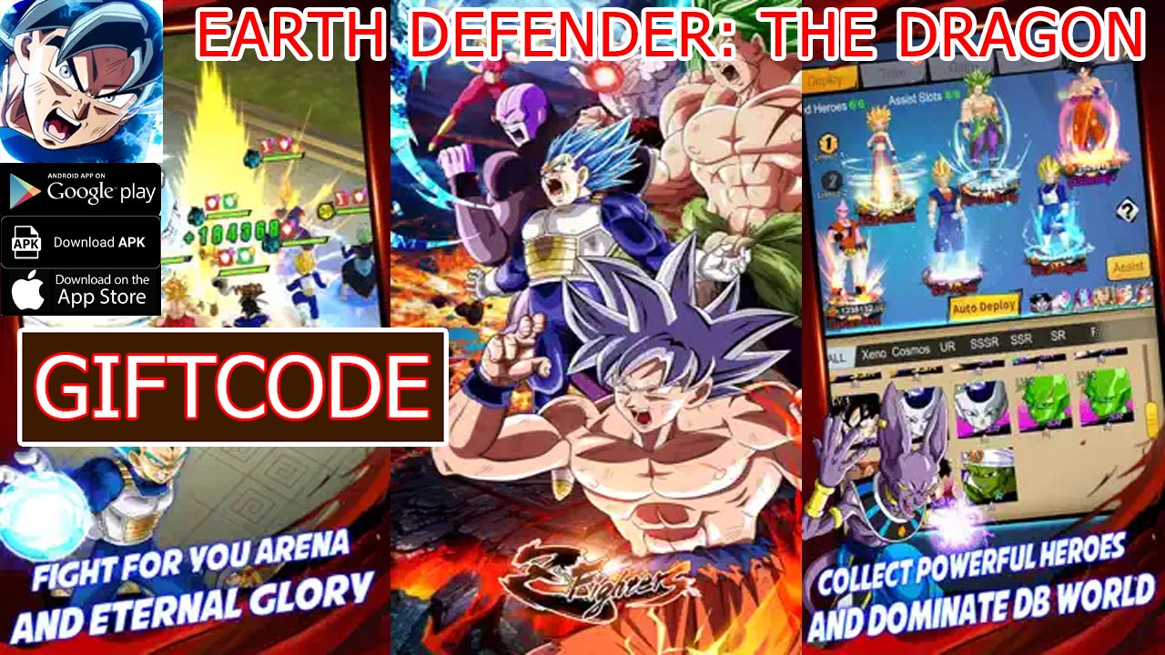 Earth Defender The Dragon & 3 Giftcodes Gameplay iOS | All Redeem Codes Earth Defender The Dragon - How to Redeem Code | Earth Defender The Dragon by Hikari Games Limited 