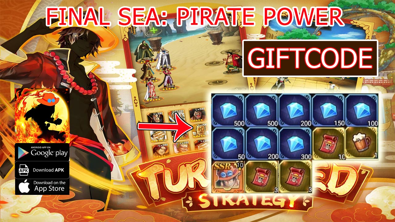 Final Sea: Pirate Power & 13 Giftcodes Gameplay Android APK Download | All Redeem Codes Final Sea Pirate Power - How to Redeem Code | Final Sea - Pirate Power by YauWai Studio 