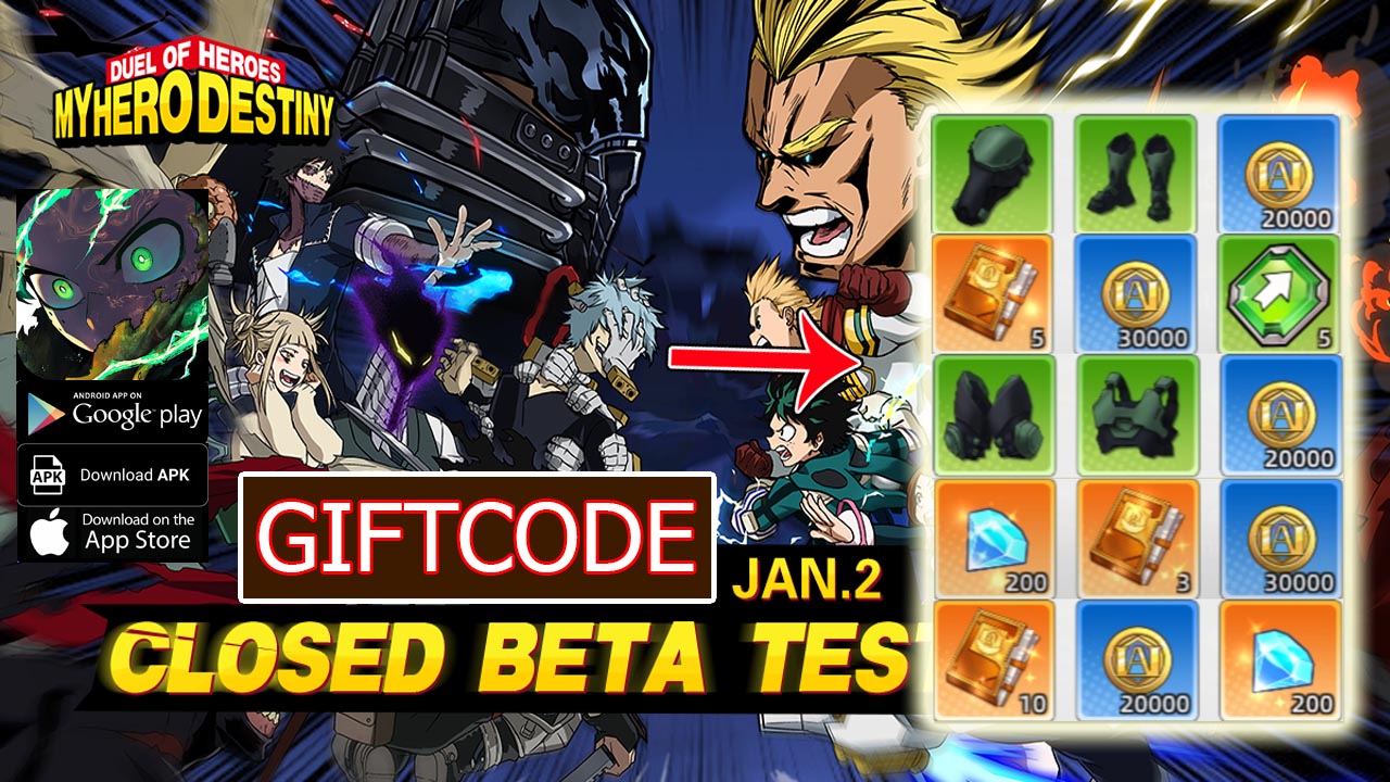 MHD Duel of Heroes & 5 Giftcodes CBT | All Redeem Codes MHD Duel of Heroes - How to Redeem Code | MHD Duel of Heroes by saamottooing 