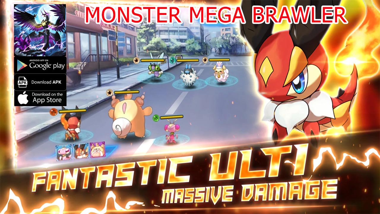Monster Mega Brawler Gameplay Android APK Download | Monster Mega Brawler Mobile Pokemon RPG Game | Monster Mega Brawler by FRANCISCO XAVIER STAGG 
