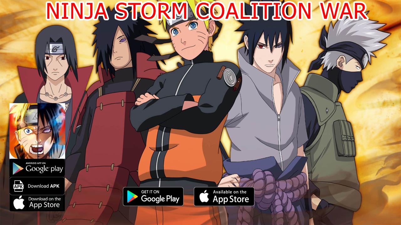 Ninja Storm Coalition War Gameplay iOS APK Download | Ninja Storm Coalition War Mobile Naruto RPG Game | Ninja Storm Coalition War by WHESBY LIMITED 