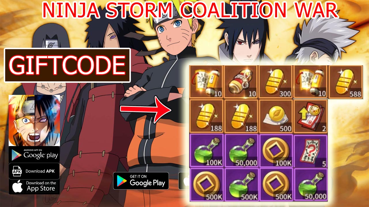 Ninja Storm Coalition War & 7 Giftcodes | All Redeem Codes Ninja Storm Coalition War - How to Redeem Code | Ninja Storm Coalition War by WHESBY LIMITED 