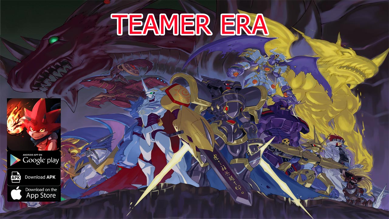 Teamer Era Gameplay Android APK Download | Teamer Era Mobile Digimon RPG Game | Teamer Era by jz20221012 