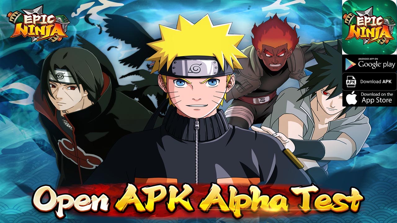 Epic Ninja Gameplay Alpha Test Android APK Download | Epic Ninja Mobile Naruto RPG Game | Epic Ninja 