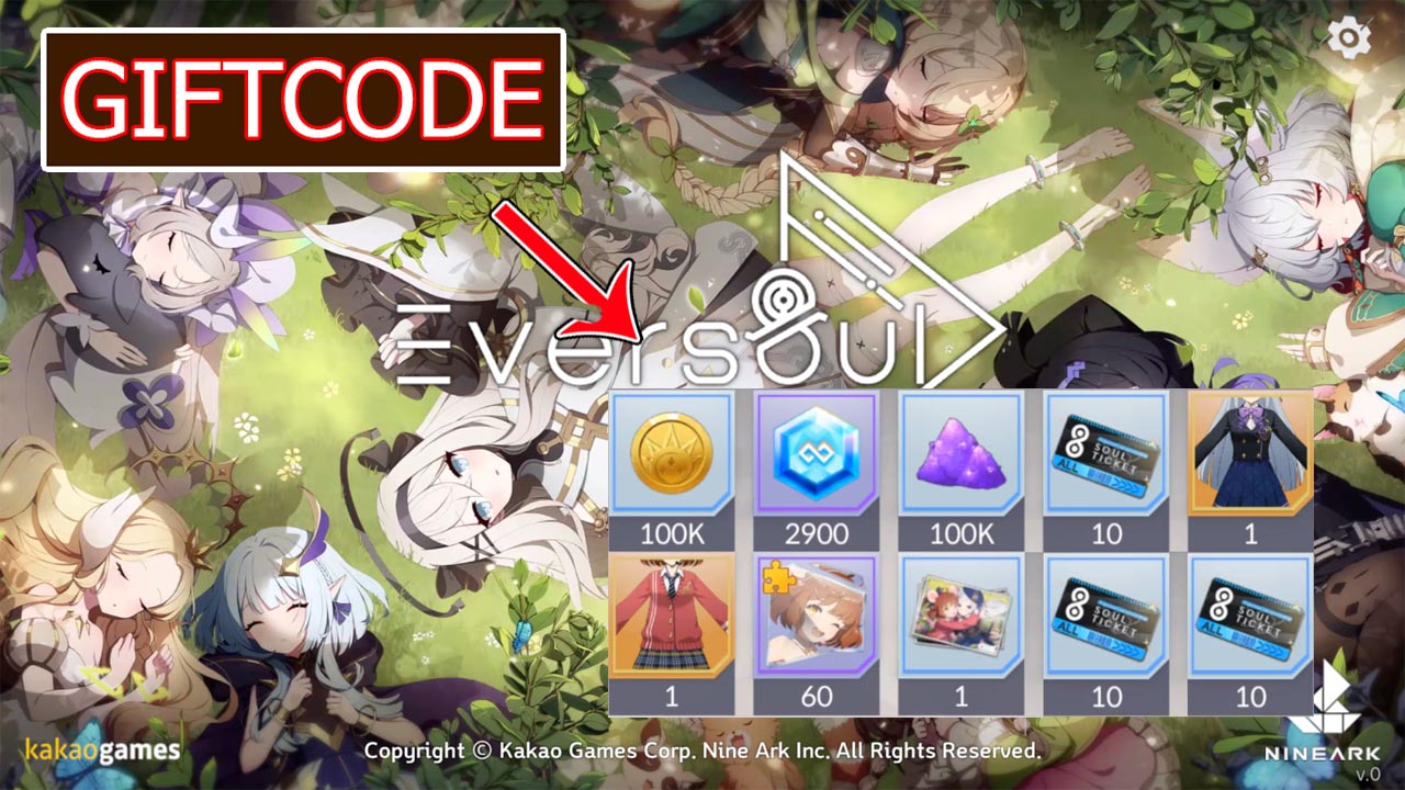 Eversoul & 2 Giftcodes | All Redeem Codes Eversoul Global - How to Redeem Code | Eversoul by Kakao Games Corp. 