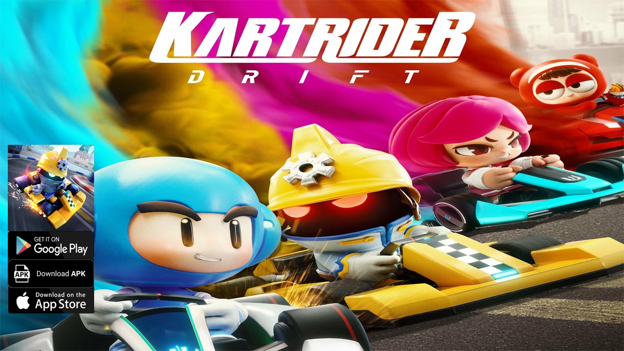 KartRider Drift Global Gameplay Android iOS APK PC Download | KartRider Drift Mobile PC Racing Game | KartRider Drift by NEXON Company 