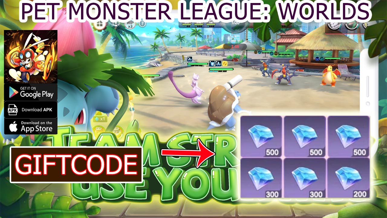 Pet Monster League Worlds & 4 Giftcodes | All Redeem Codes Pet Monster League Worlds - How to Redeem Code | Pet Monster League Worlds by JUNIOR MATOS 