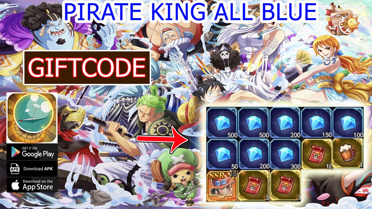 Pirate King All Blue & 9 Giftcodes | All Redeem Codes Pirate King All Blue - How to Redeem Code | Pirate King All Blue by DASHAYE CANTY 