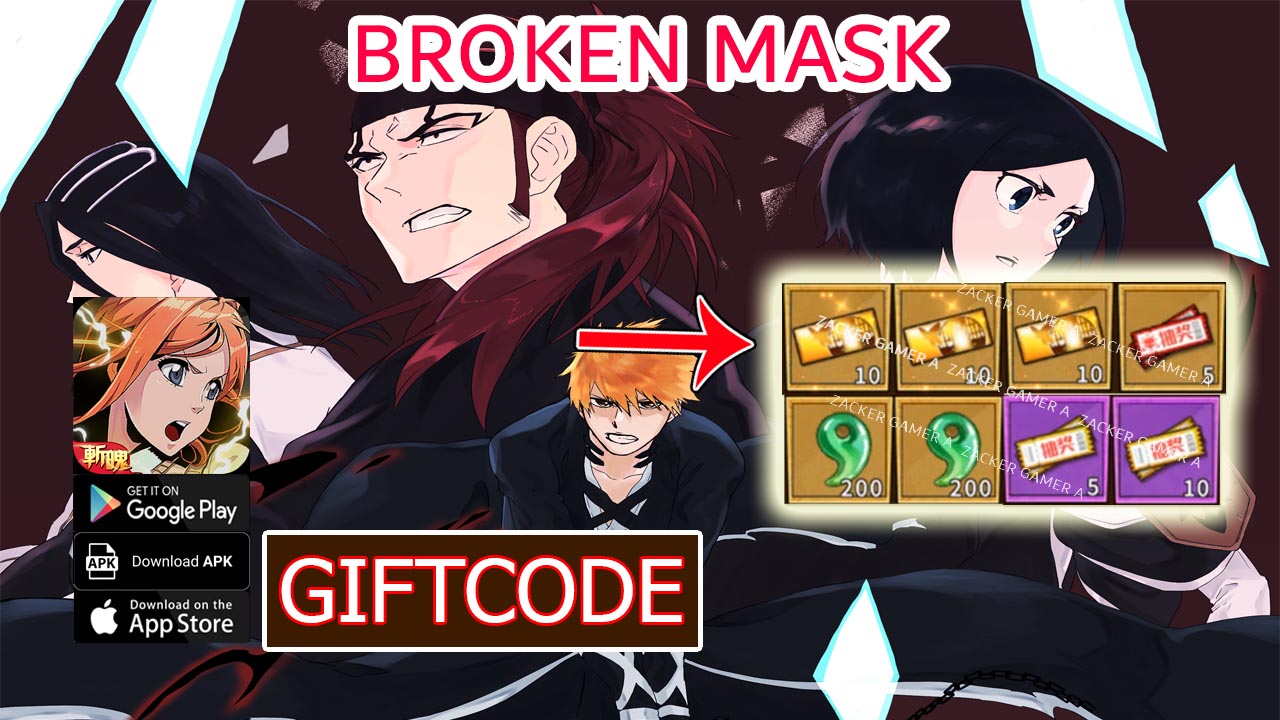 Broken Mask 破面 & 4 Giftcodes Gameplay Android | All Redeem Codes Broken Mask - How to Redeem Code | Broken Mask 破面 兌換碼 by Banda Game Inc 