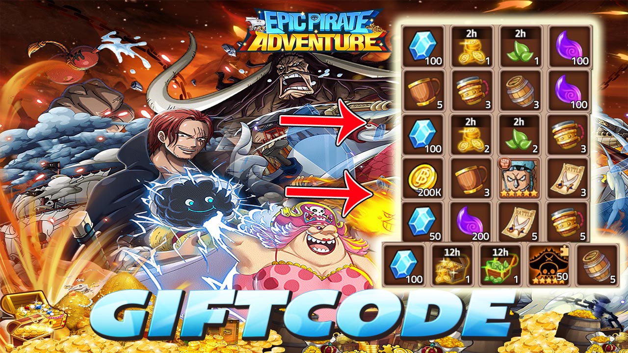 Epic Pirate Adventure & 16 Giftcodes | All Redeem Codes Epic Pirate Adventure - How to Redeem Code | Epic Pirate Adventure by HP.Games 