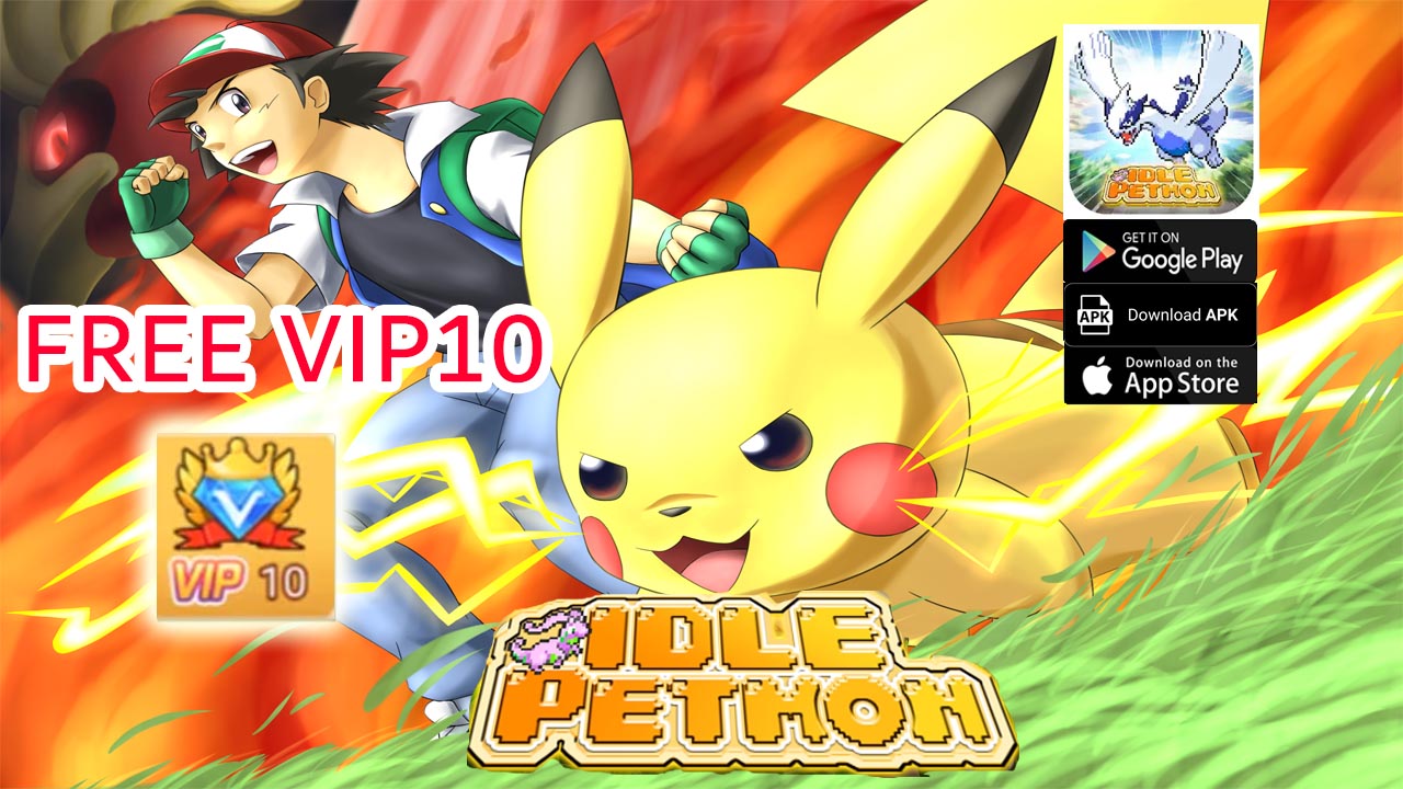 Idle Petmon Gameplay Free VIP10 iOS Android APK | Idle Petmon Mobile Pokemon RPG Game | Idle Petmon by DAILY RICH LIMITED 