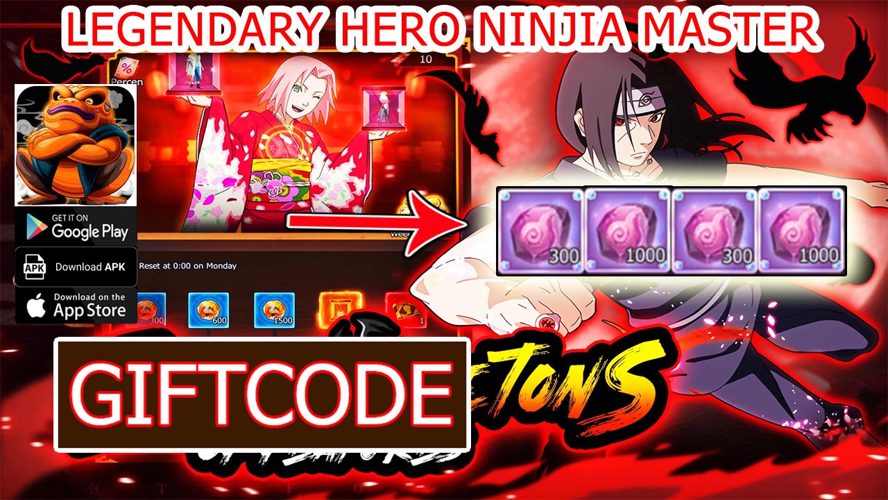 Legendary Hero Ninjia Master & 2 Giftcodes | All Redeem Codes Legendary Hero Ninjia Master - How to Redeem Code | Legendary Hero Ninjia Master by RENE GURULE 