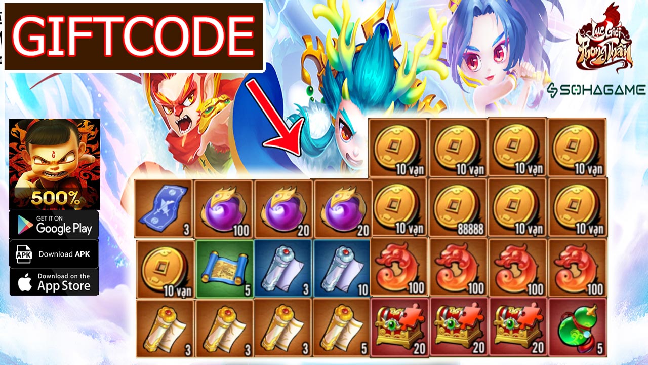 Lục Giới Phong Thần & 11 Giftcodes | Share Full Code Lục Giới Phong Thần - Cách nhập mã nhận quà giá trị | Lục Giới Phong Thần Sohagame 