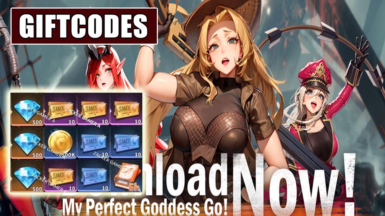 My Perfect Goddess Go & 6 Giftcodes Gameplay Android APK | All Redeem Codes My Perfect Goddess Go - How to Redeem Code 
