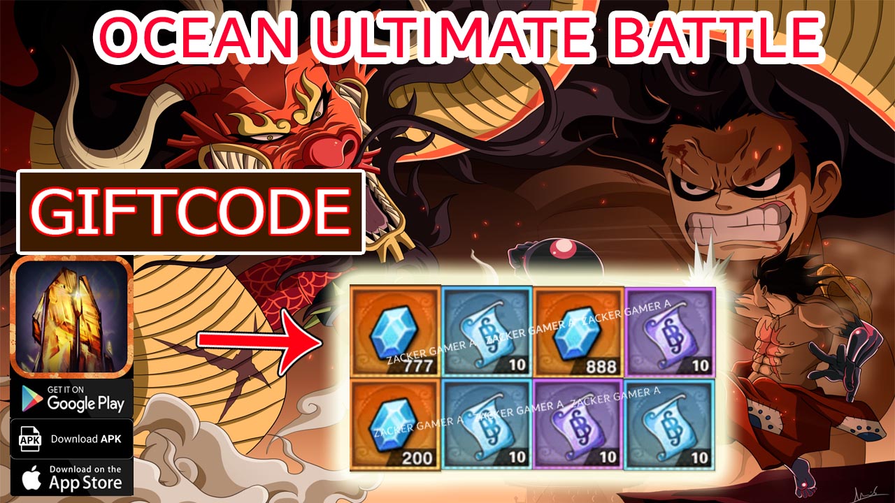 Ocean Ultimate Battle & 4 Giftcodes | All Redeem Codes Ocean Ultimate Battle - How to Redeem Code | Ocean Ultimate Battle by 萬冬平 