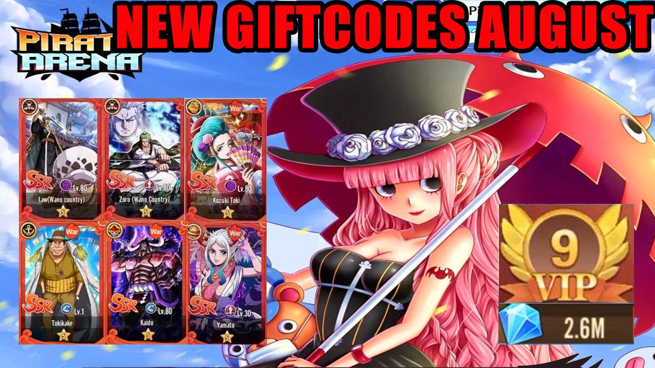 Pirate Arena Mobile & 2 New Giftcodes August 14 | All 10 Redeem Codes Pirate Arena Mobile - How to Redeem Code 