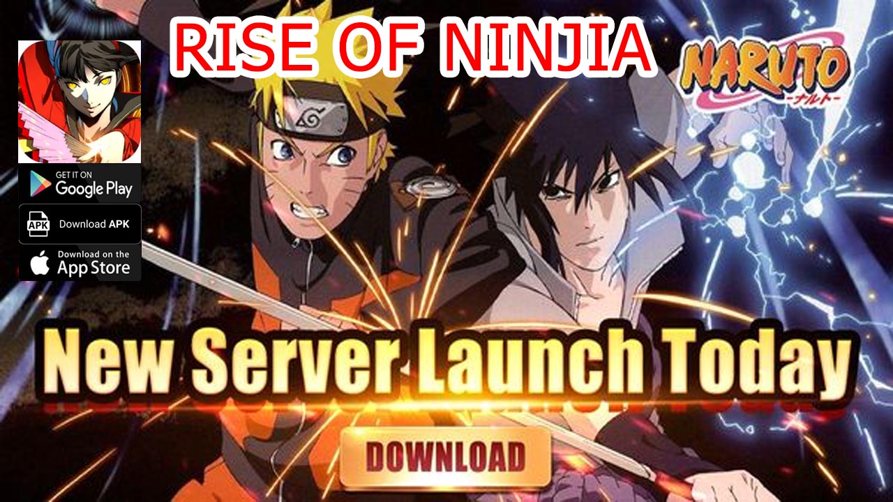 Rise of Ninjia Gameplay Android iOS APK Download | Rise of Ninjia Mobile Naruto RPG Game | Rise of Ninjia by LEON TECH GROUP LTD 