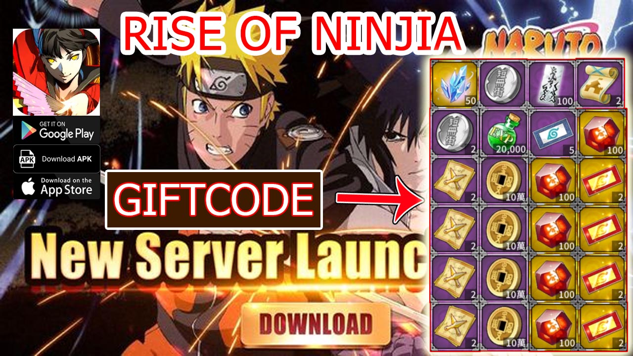 Rise of Ninjia & 6 Giftcodes | All Redeem Codes Rise of Ninjia - How to Redeem Code | Rise of Ninjia by LEON TECH GROUP LTD 