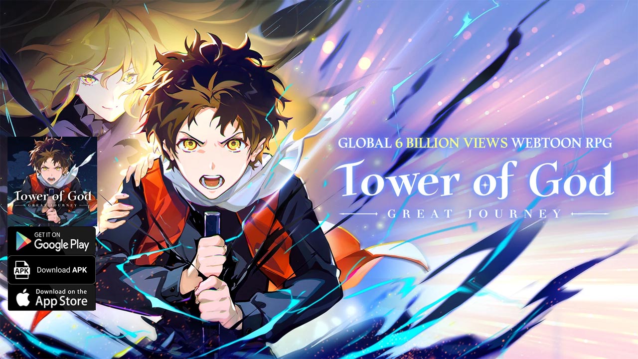 Tower of God Great Journey Global Gameplay Android iOS APK Download | Tower of God Great Journey Mobile RPG Game by NGELGAMES 