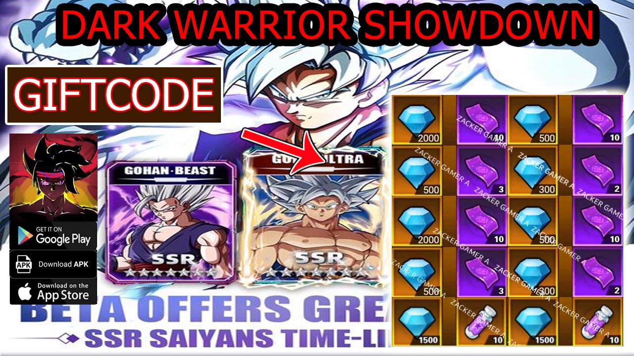 Dark Warrior Showdown Gameplay 8 Giftcodes iOS Android APK | All Redeem Codes Dark Warrior Showdown- How to Redeem Code 