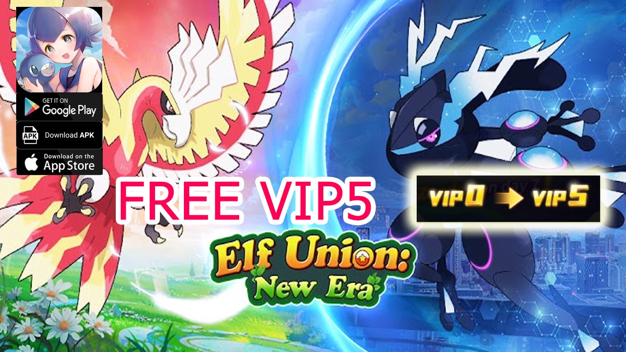 Elf Union Next Era Gameplay Free V5 Android APK | Elf Union Next Era Mobile Pokemon Idle RPG | Elf Union Next Era by Drizzle Studio 
