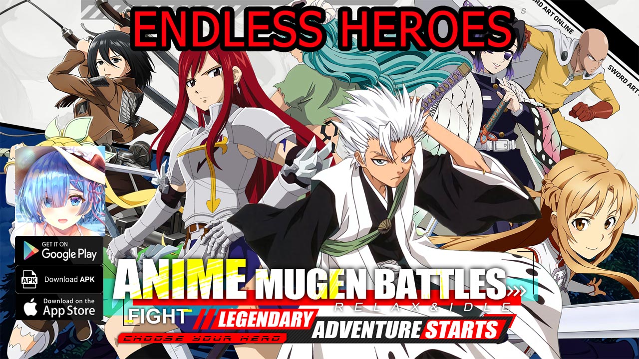 Endless Heroes Gameplay Android APK Download | Endless Heroes Mobile Anime RPG Game | Endless Heroes by WING YAN LUK 