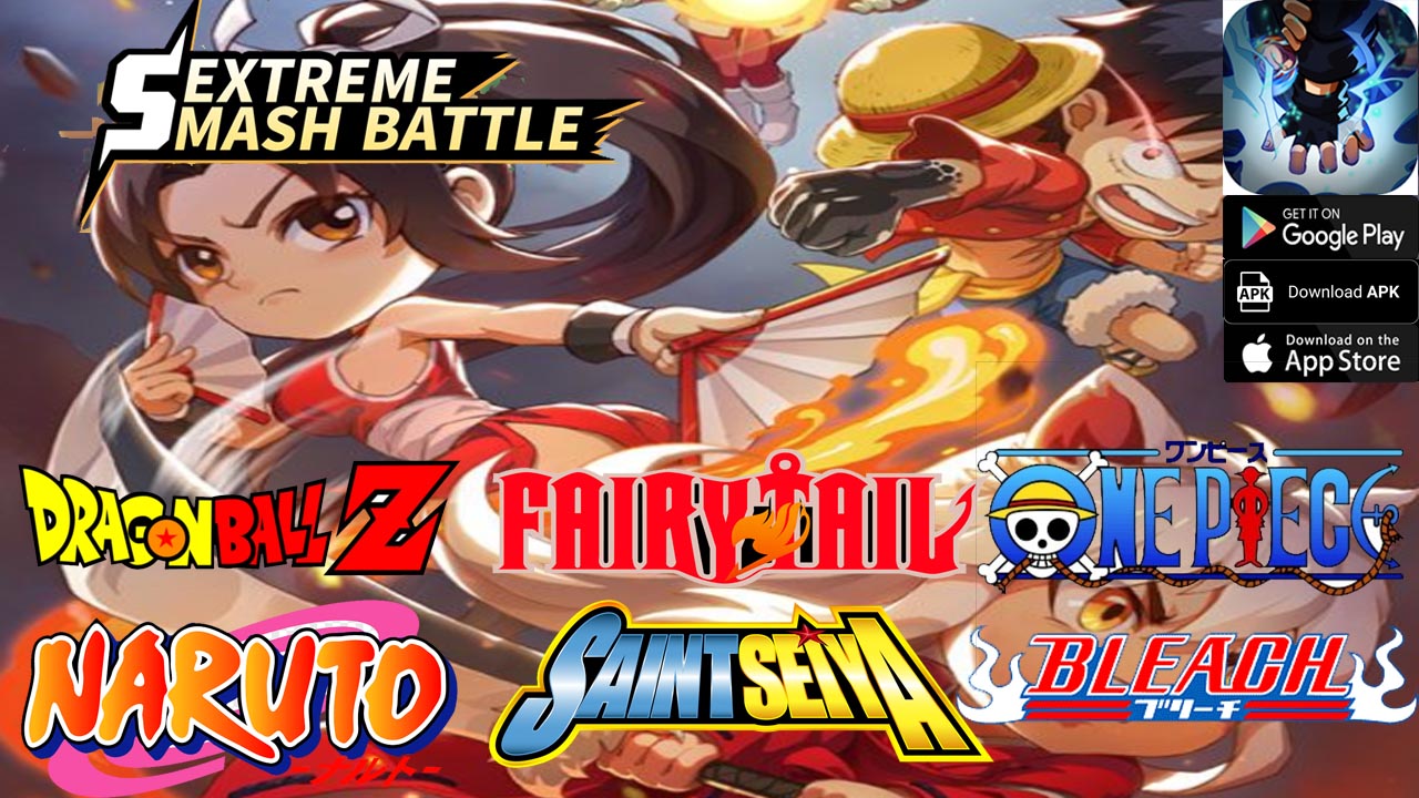 Extreme Smash Battle Gameplay Android APK Download | Extreme Smash Battle Mobile New Anime RPG | Extreme Smash Battle by FASHION GAMES 