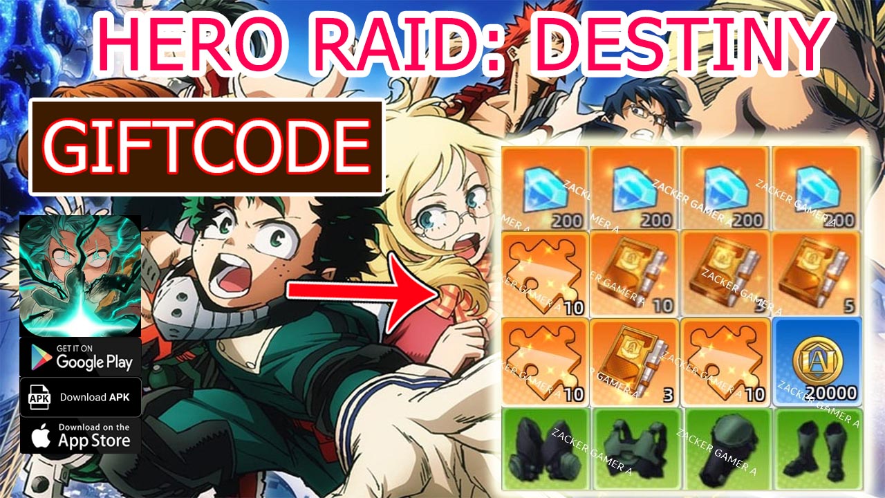 Hero Raid Destiny & 7 Giftcodes | All Redeem Codes Hero Raid Destiny - How to Redeem Code | Hero Raid - Destiny by BQ Mobile 