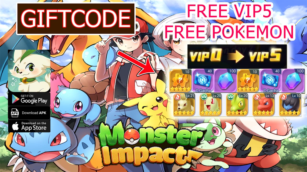 Monster Impact Idle RPG & 4 Giftcodes Gameplay Android APK | All Redeem Codes Monster Impact - How to Redeem Code | Monster Impact - Idle RPG by HoaChiStudio